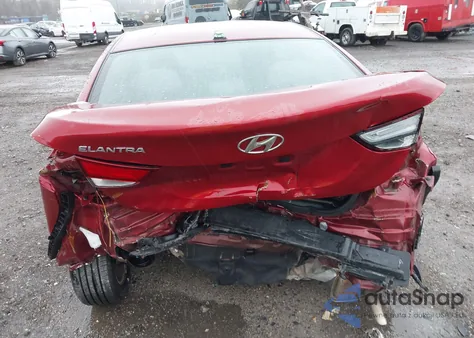 2016 Hyundai Elantra Se from USA, damaged, VIN 5NPDH4AE2GH693369